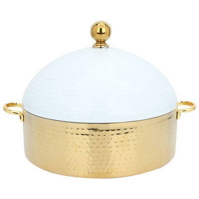Al Saif Gallery Steel Food Keeper, 6 Liters - White Golden product image 2