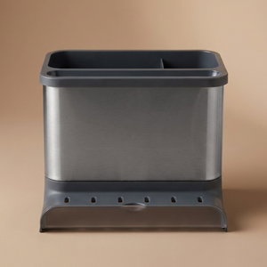 حامل ادوات مطبخ استيل السيف غاليري، 15.4x11.4x18 سم - فضي رمادي product image