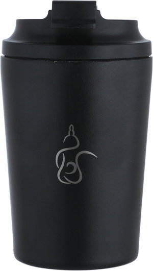 Al Saif Gallery OZ8 Stainless Steel Vacuum Insulated Mug, 270 ml - Black product image 2