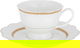 طقم تقديم سفرة بورسلان السيف غاليري، 87 قطعة - أبيض product image 7