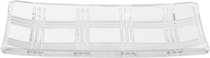 صحن تقديم زجاج ماكس جلاس، 28×14×2.5 سم - شفاف product image