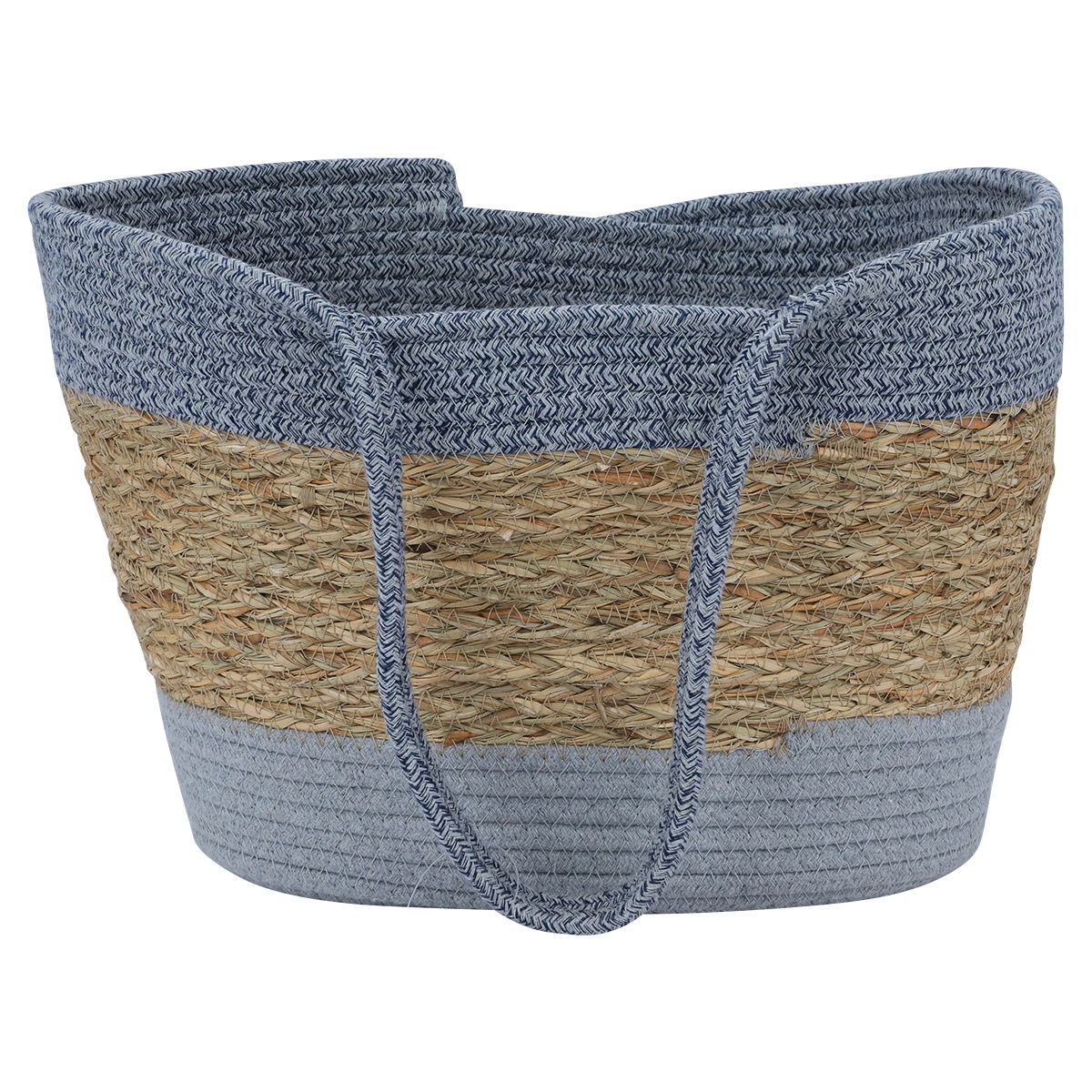 Al Saif Gallery Canvas Thermos Bag, 45 x 27 cm - Blue Gray product image