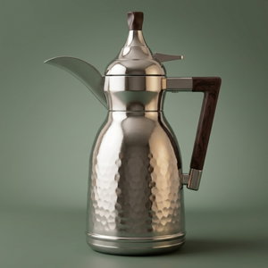 Alsaif Gallery Nawaf Thermos, 0.60 L, Steel Inner Container, Steel Outer Body - Silver product image