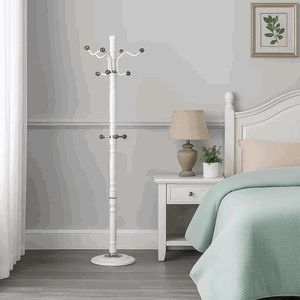 علاقة ملابس مودرن معدن، ارتفاع 185 سم - ابيض product image