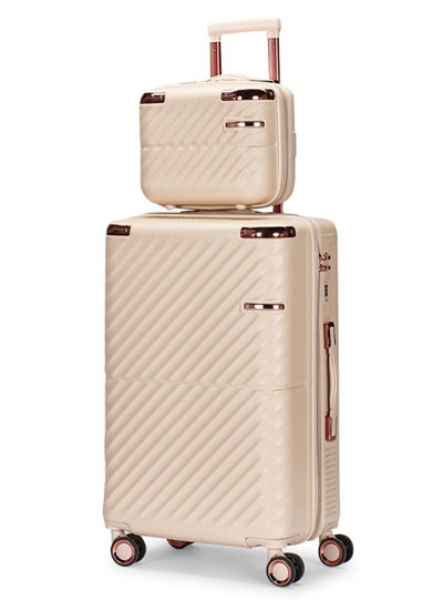 LIMRA Luggage Set, 4 Wheels, 6 Bags, Zipper Closure, 360° Rotating, WM-101 - Beige product image 3