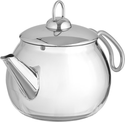 ابريق شاي بورسلان السيف غاليري، 2 لتر - فضي product image 3