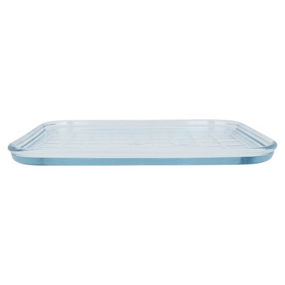 Al Saif Gallery glass oven dish, 32 x 26 cm, French, rectangular - transparent product image 3