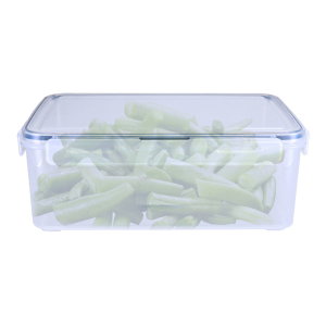حافظة طعام بلاستيك السيف غاليري، 4300 مل، مستطيل - شفاف product image 2