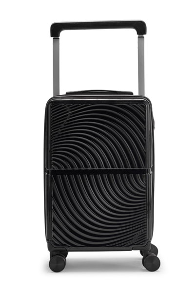 Limra Polycarbonate Airplane Cabin Bag, 20 Inch, 4 Wheels, 360 Degree Rotating, OT-9012 - Black product image 2