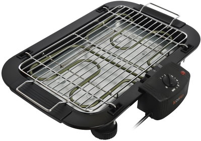 شواية كهربائية كولن، 2000 واط، 5 مستويات حرارة، 816103002 - فضي اسود product image 1