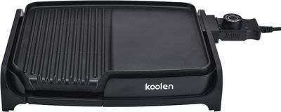 Koolen 816103004 Electric Grill, 1600 Watts, Adjustable Heat Levels - Black product image 1