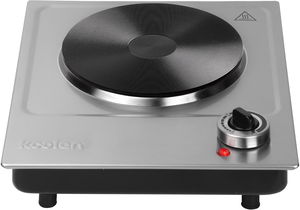 Koolen 816105005 hob, 1000-1500 watts, temperature control - Black Silver product image