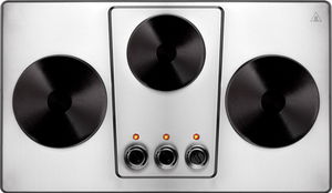 Koolen 816105006 hob, 2800 watts, 3 burners - Silver Black product image