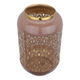 فانوس استيل العين الاندلسية، 17 × 17 × 29 سم - بني product image 1