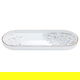 Al Saif Gallery Porcelain Serving Plate, 36X16X2 Cm - White product image 1