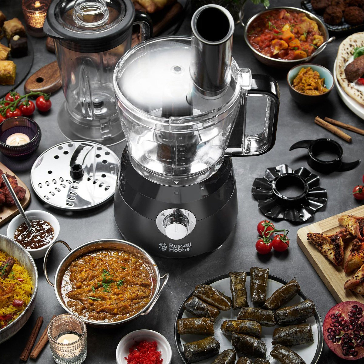 アリスです。Russell Hobbs Russell Hobbs 24732 Desire Food Processor, 600W, 1.5L, 2 Speeds