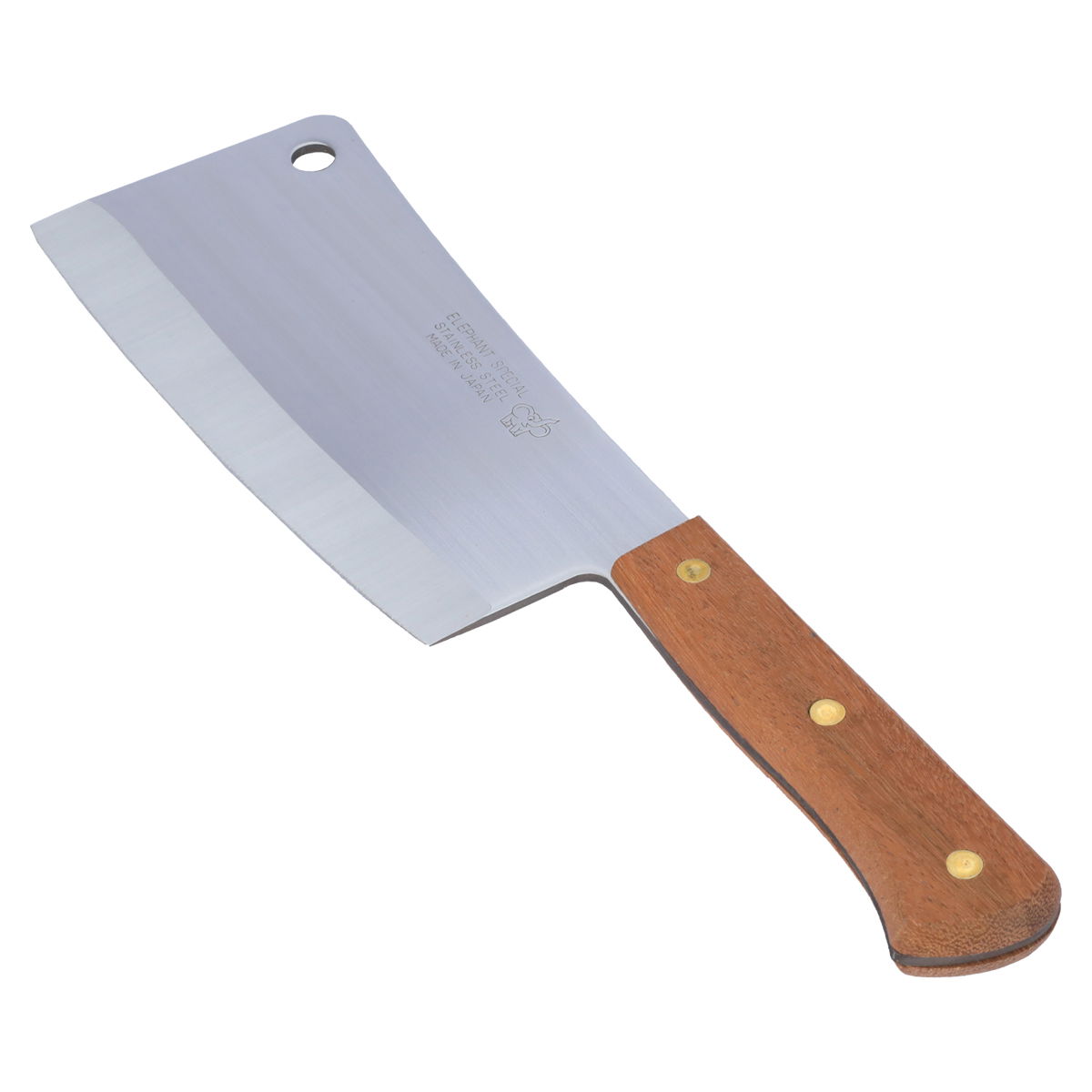 Al Saif Gallery Steel cleaver, size 8, with wooden handle - brown product image