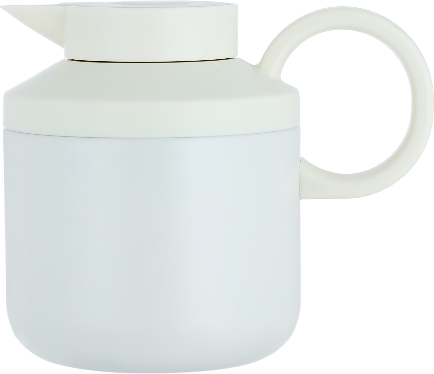 Hala Timeless Thermos, 0.6L, Stainless Steel Inner Carrier, Stainless Steel Outer Body, Pressurized - Cream product image 1