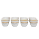 طقم فناجين قهوة عربي السيف غاليري، 12 قطعة - أبيض product image 1