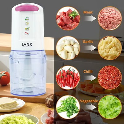 قطاعة طعام لينكس، 450 واط، 0.5 لتر، LY-OC-4011 - ابيض product image 4