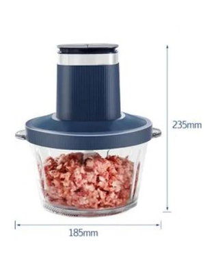 قطاعة خضروات كولن، 300 واط، 2 لتر، سرعتين، 801109003 - كحلي product image 2