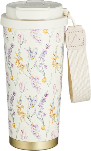 Al Saif Gallery Stainless Steel Insulated Mug, 530ml, Hand Strap, Straw Attachment - Multicolor product image 2