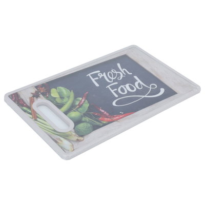 Al Saif Gallery Plastic Cutting Board, 36.5X22.5 Cm - White product image 2