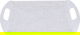 Al Saif Gallery Melamine Serving Tray, 14 cm, Marble Pattern - White product image 1