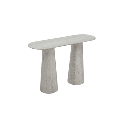 كونسول مدخل استقبال خشب، 120×76×35 سم - خشبي فاتح product image 2