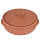 Al Saif Gallery pottery tray, small, with lid - brown product image 2