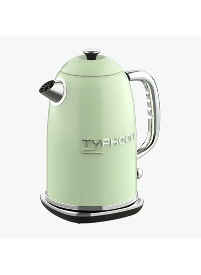 غلاية كهربائية تايفون، 2200 واط، 1.8 لتر، يد فضي، TY-01-002 G - اخضر product image 4
