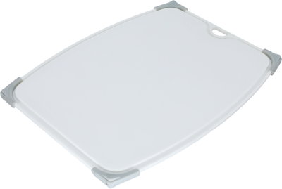 لوح تقطيع مستطيل بلاستيك السيف غاليري، 42x32x1.3 سم - أبيض product image 3