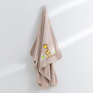 منشفة اطفال كورال فليس ريفي، 140×80 سم - بيج product image 2