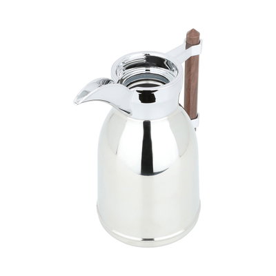 Alsaif Gallery Tamim 3 Thermos Dallah, 0.65 L, Steel Inner Container, Steel Outer Body - Silver product image 4