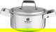 Robust Stainless Steel Cooking Pot, 18 cm - Silver product image 2
