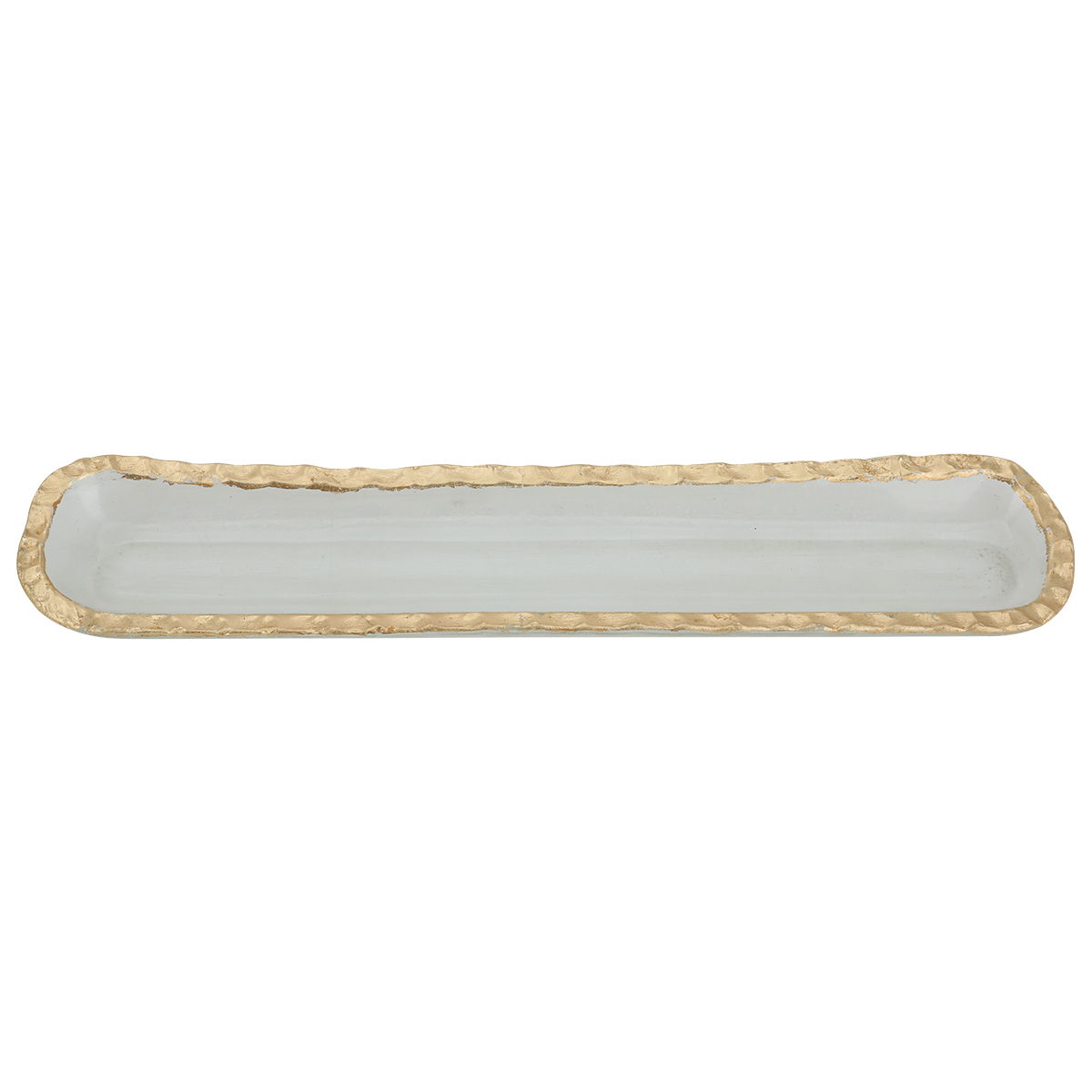Al Saif Gallery porcelain dessert serving dish, oval - white product image 3
