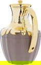 Everest Shaden Thermos, 1 liter, glass inner container, plastic outer shell - brown product image 3