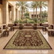 Segadty Polyester Wedding Rug, Golden Bahaa Pattern, 160x230 cm - Multicolor product image 1