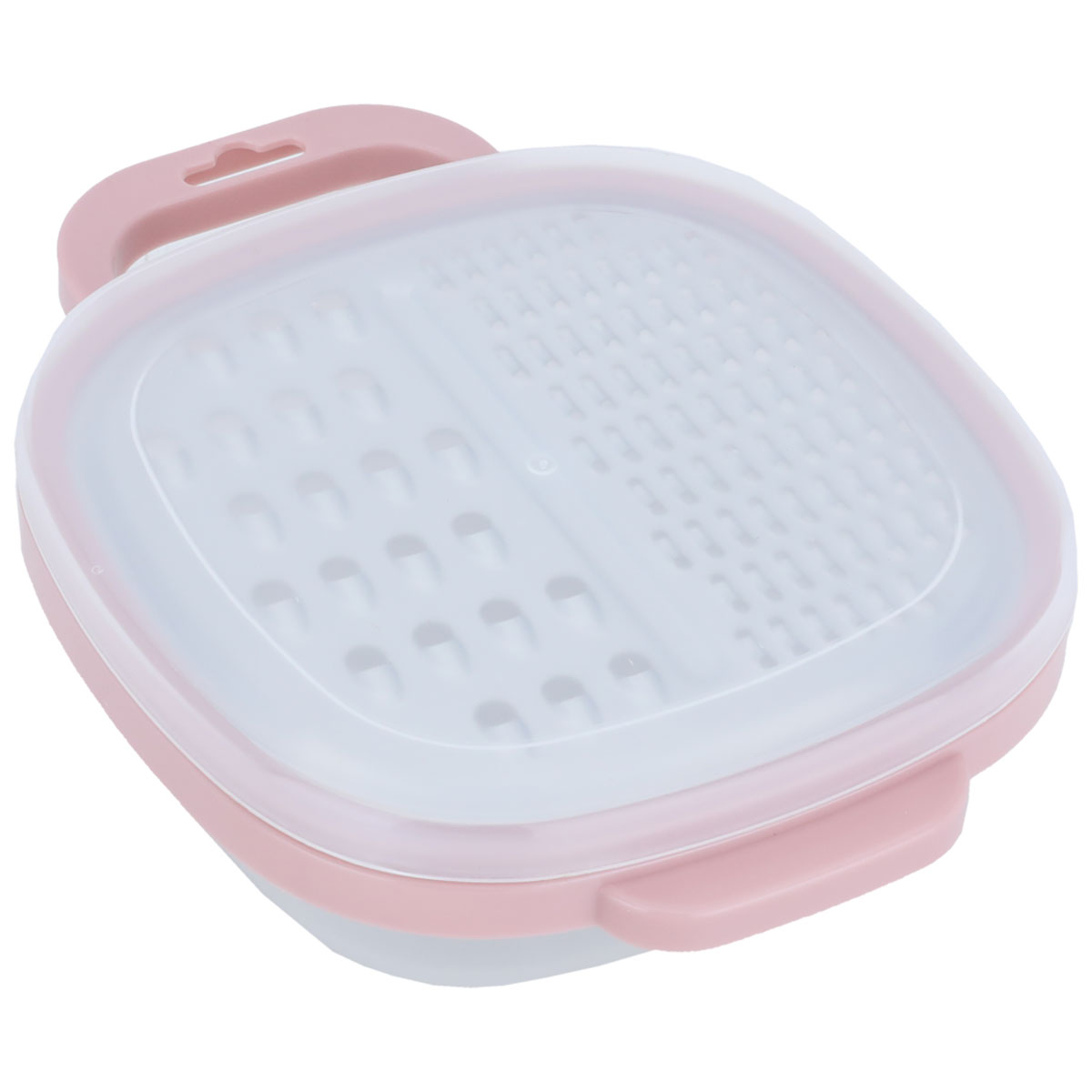 Al Saif Gallery Steel Grater With Box And Cover - Pink product image 2