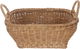 سلة خوص السيف غاليري، 30x20x12 سم، بيد - بني product image 1