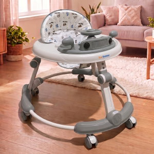 Fun Moment Baby Walker, Foldable, Adjustable, Musical Toys - Multicolor product image