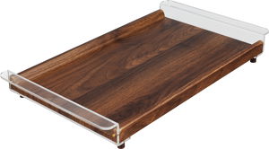 Al Saif Gallery Wooden tray, 42x22x4.5 cm - Wooden product image 2
