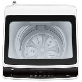 غسالة ملابس تي سي ال، تحميل علوي، 9 كجم، شاشة ديجيتال، F709TLG - ابيض product image 3
