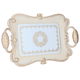 Tofaria Al Saif Gallery Glass, 48 cm, engraved with gold-beige product image 1
