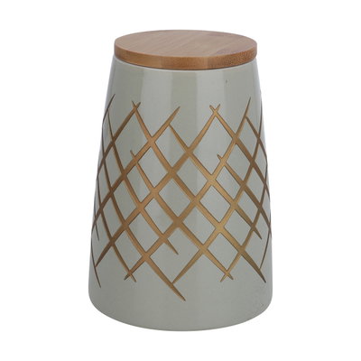 طقم علب بهارات بورسلان السيف غاليري، 3 قطع - بني رمادي product image 3