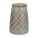 طقم علب بهارات بورسلان السيف غاليري، 3 قطع - بني رمادي product image 3