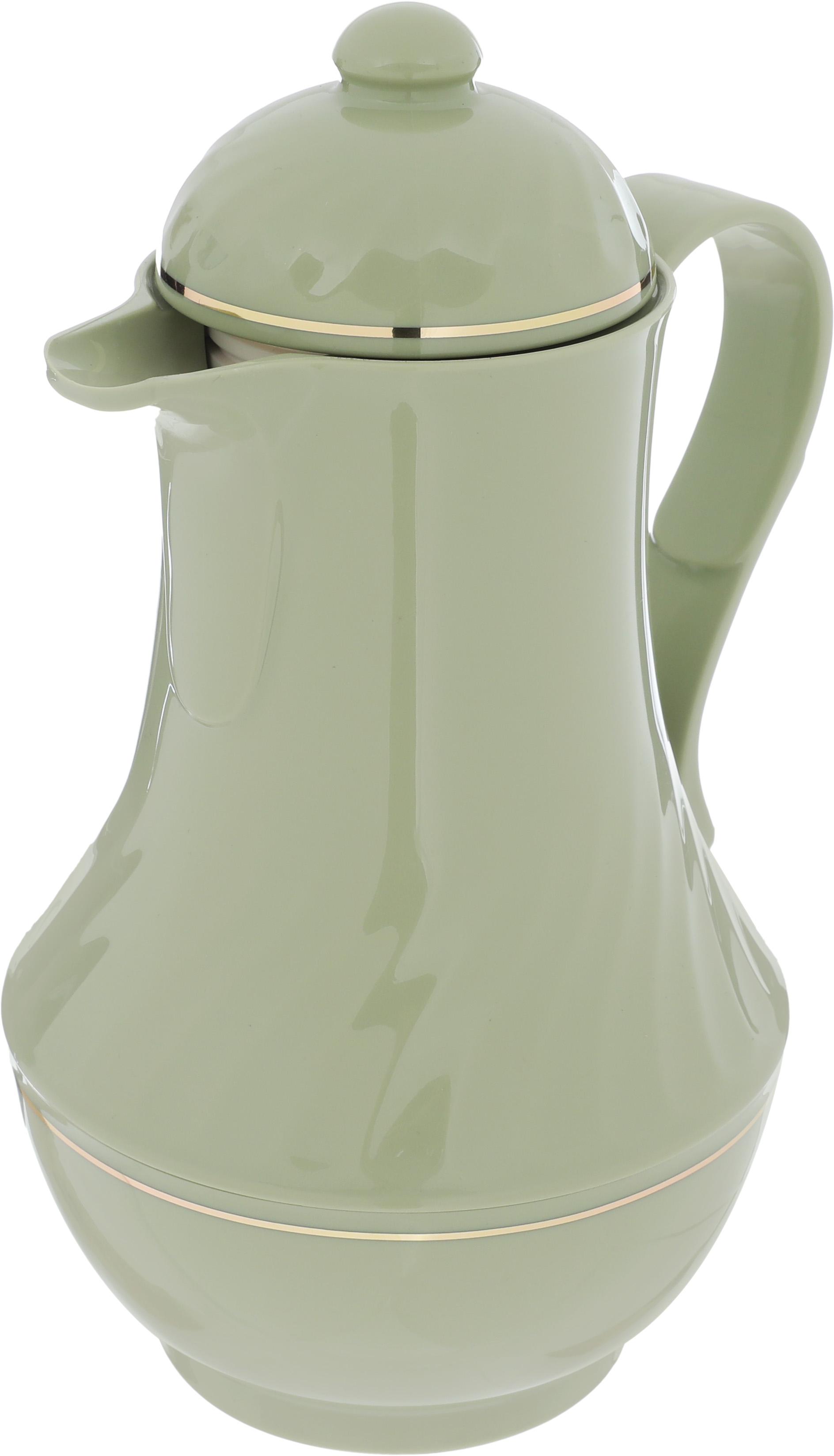 Rotpont thermos, 1 liter, glass inner container, plastic outer shell - light green product image 2