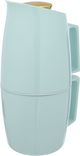 Al Saif Gallery thermos, 0.5/0.5 litre, thermal glass inner container, plastic outer shell - light blue product image 4