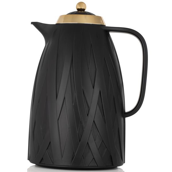 Al Saif Gallery Acacia Thermos, 1 Liter - Black product image 1