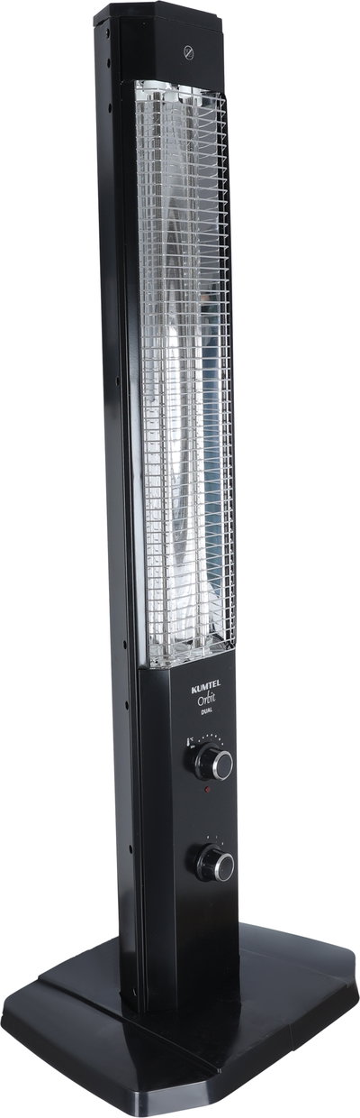Comtel Electric Baseplate Heater, 2300 Watt, 2 Heat Levels - Black product image 2
